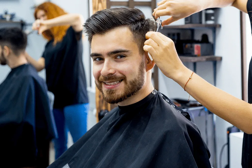 Men's Haircut and Style